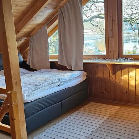 Romantisches Waldhaus Mit Privatsauna, Grill Und Feuerschtelle Munchsteinach